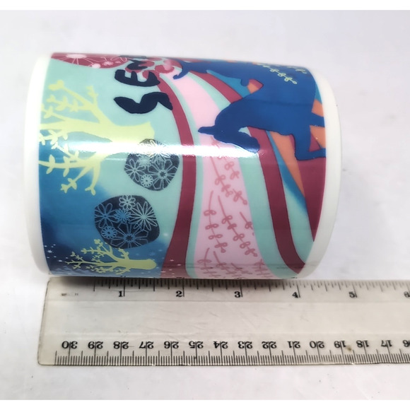 Starbucks SENDAI Coffee Mug Cup Samurai on Horse Old Logo Made in Japan 2010 - Picture 10 of 10